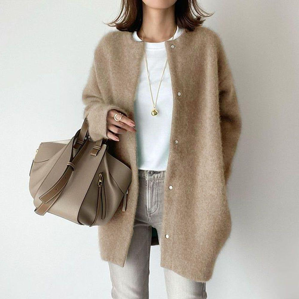 Elegante & Kuschelige Übergangsjacke – Stilvoll & Bequem für jeden Tag