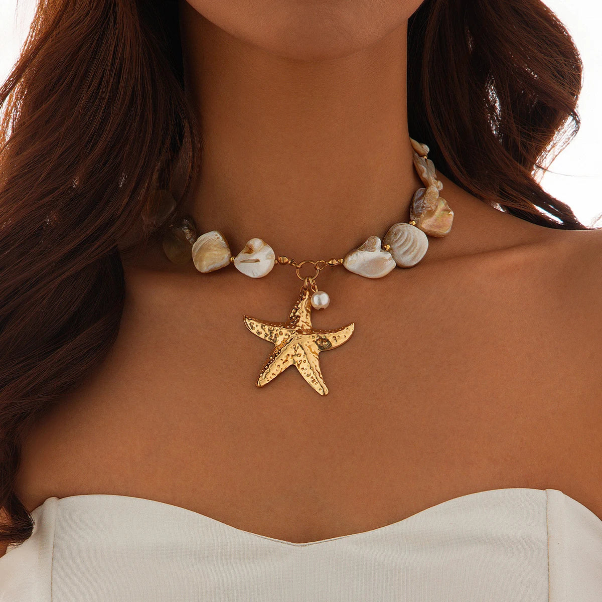 Goldene Meereswelt – Eleganz trifft Strandfeeling