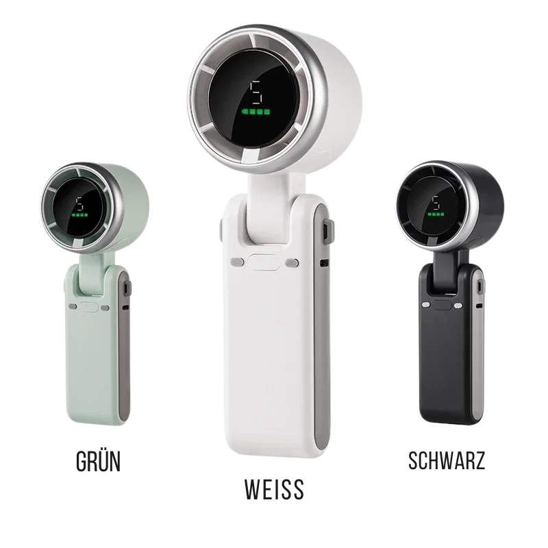Tragbarer Mini-Ventilator mit verstellbarem Winkel – Erfrischung für unterwegs!