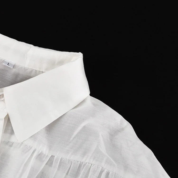 Jane -Modisches, locker geschnittenes Hemd