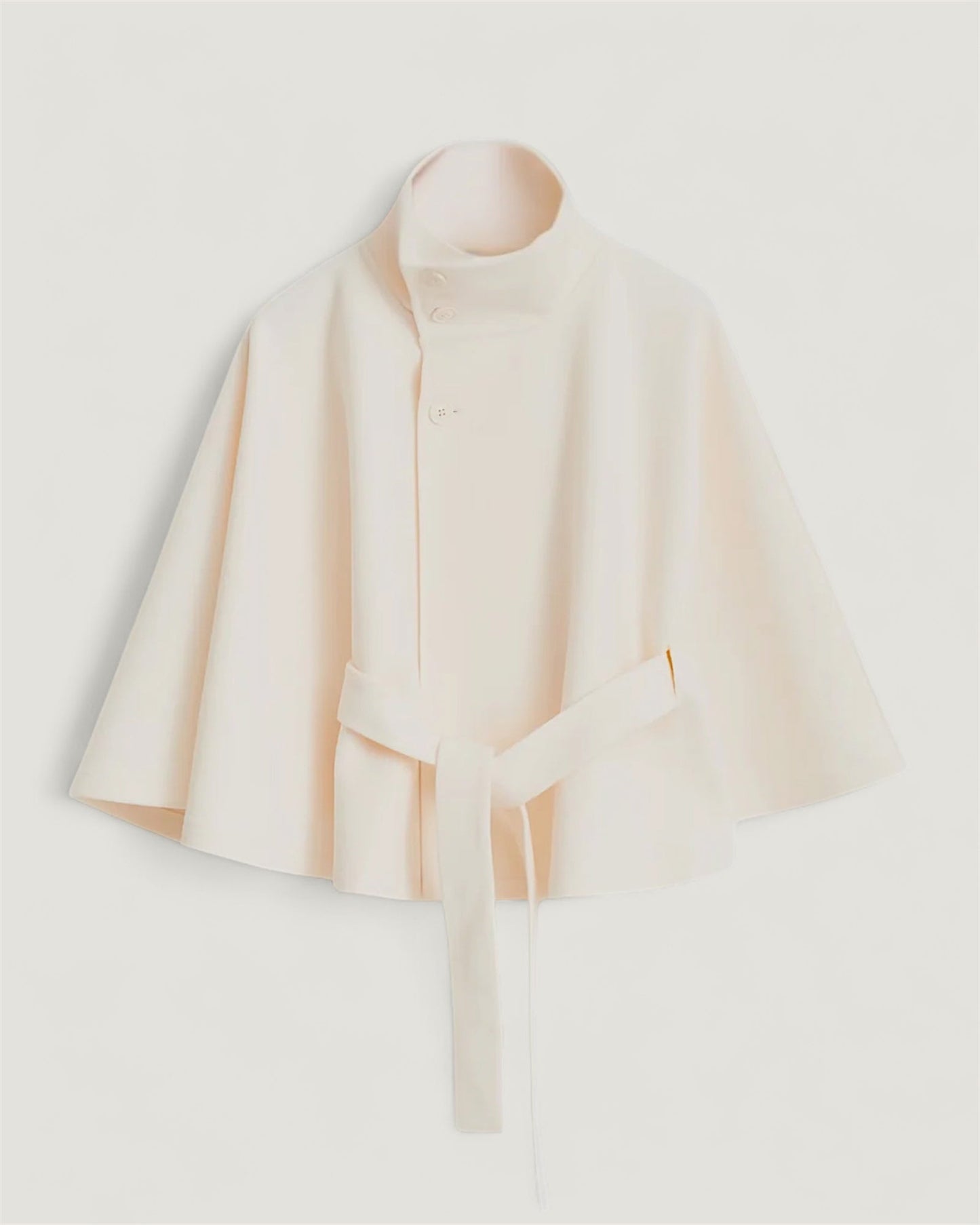 Poncho Mantel mit Gürtel