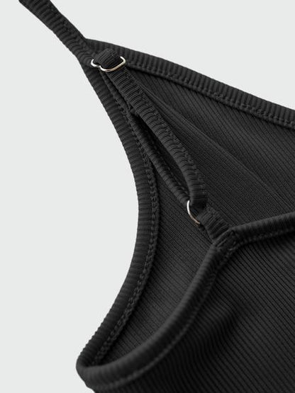 Elegantes Zweiteiler Set mit Spitzen Top & Jumpsuit