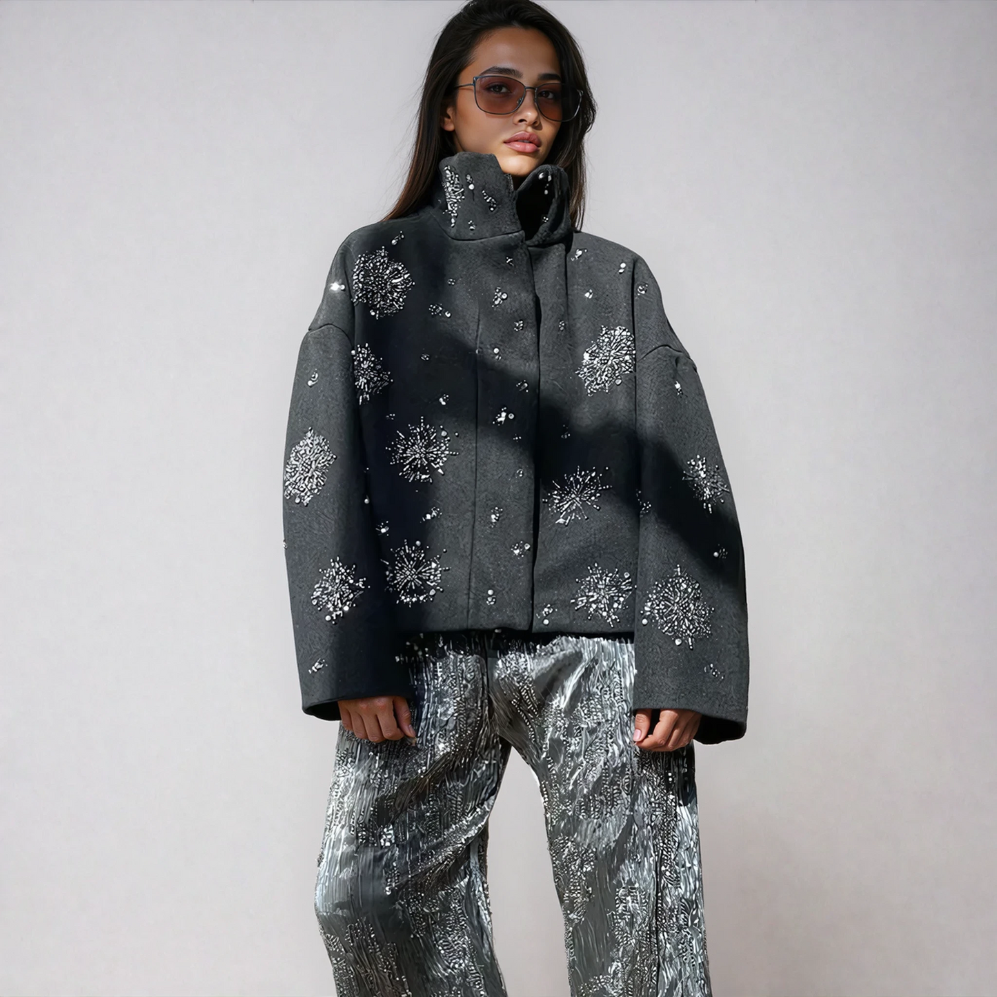 Crystal Snow Couture Jacke