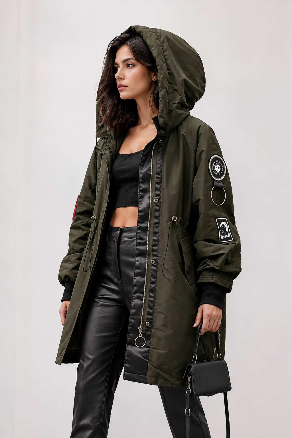 Damenjacke im urbanen Look