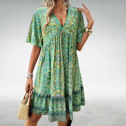 Luftiges Damenkleid im Boho-Stil