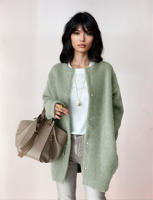 Elegante & Kuschelige Übergangsjacke – Stilvoll & Bequem für jeden Tag