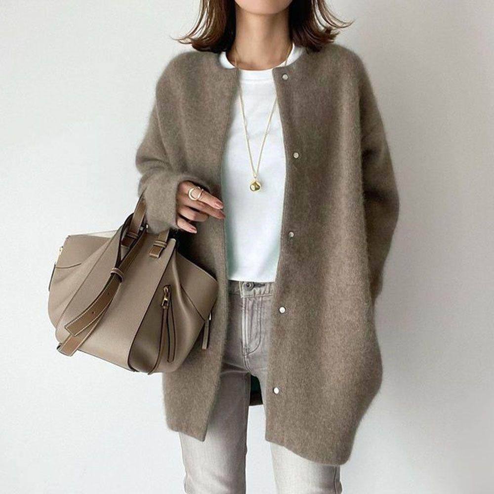 Elegante & Kuschelige Übergangsjacke – Stilvoll & Bequem für jeden Tag