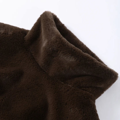 Luxuriöse Kunstfell Weste