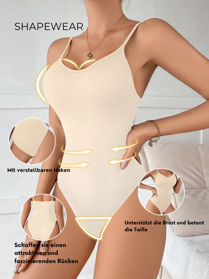 Shapewear Body mit V-Ausschnitt – Formt & Strafft