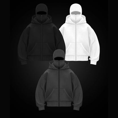 All-in-One Zipper Hoodie für ultimativen Komfort