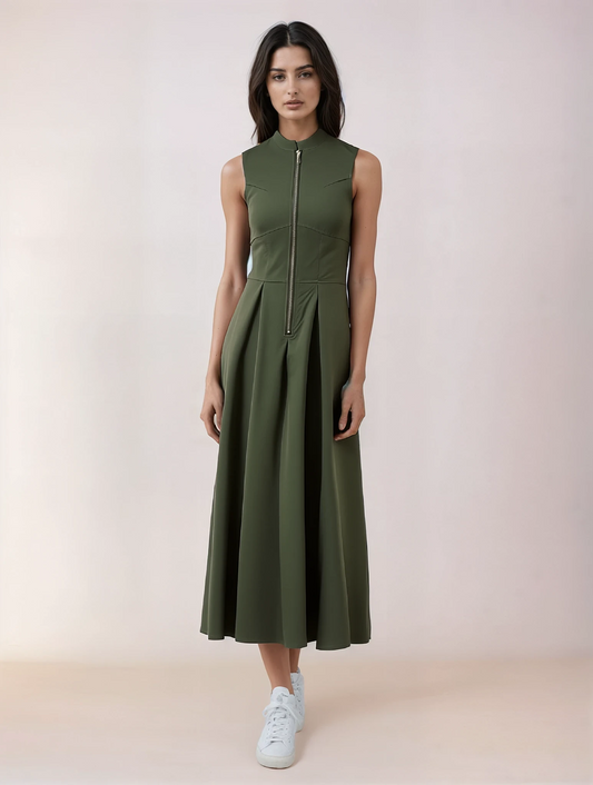 Zip & Flow midi dress