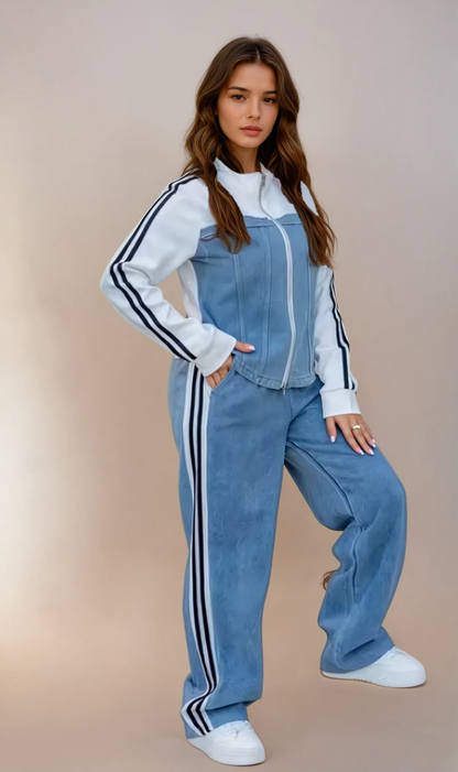 Sporty Denim Set