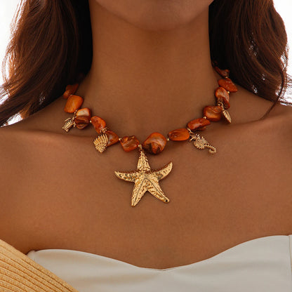Goldene Meereswelt – Eleganz trifft Strandfeeling